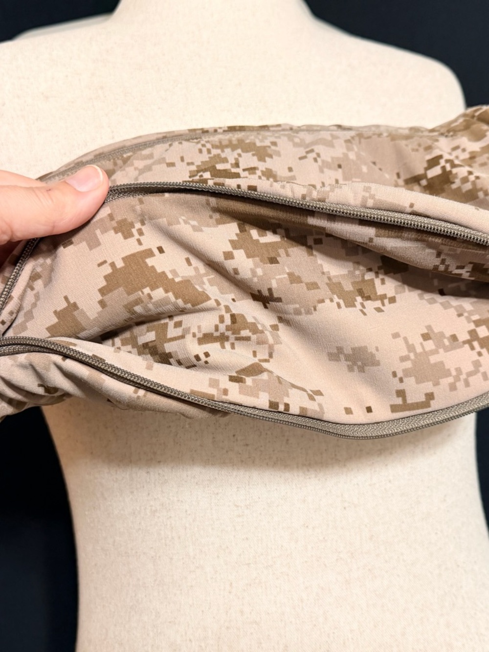Desert Digital Camo Hand Warmer AOR1 front Pocket D-HWS-A1 NSW SWCC SEAL DEVGRU - Picture 6 of 10